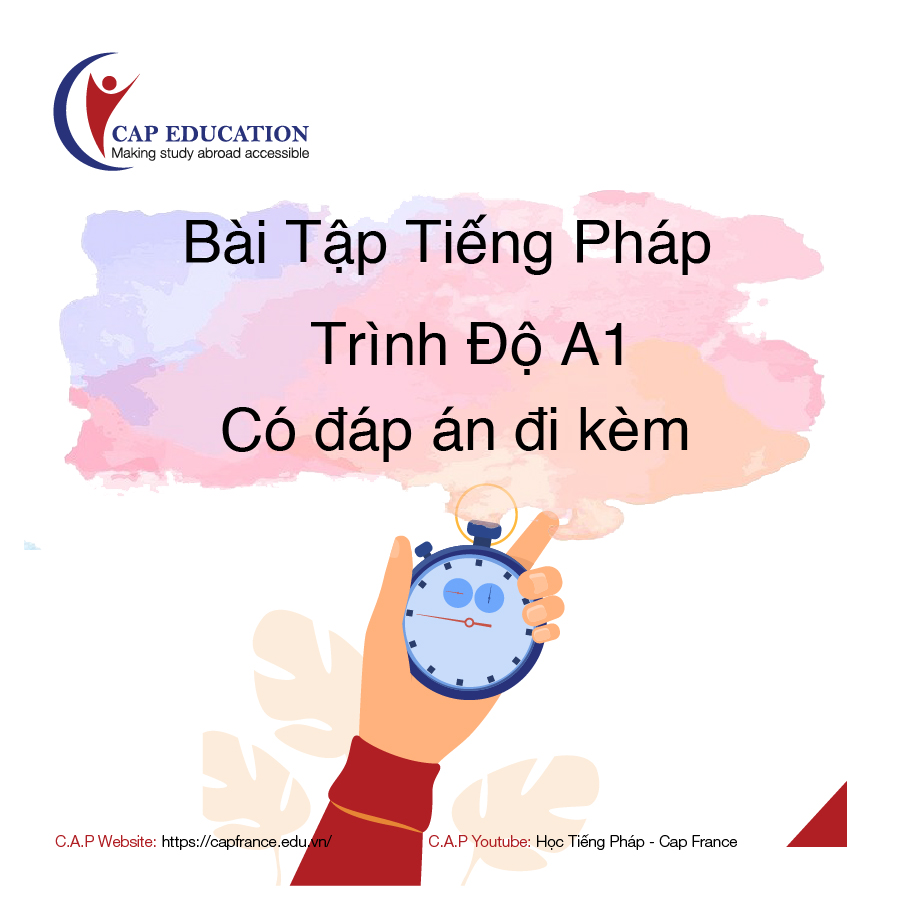 Bài Tập Tiếng Pháp A1 Có Đáp Án